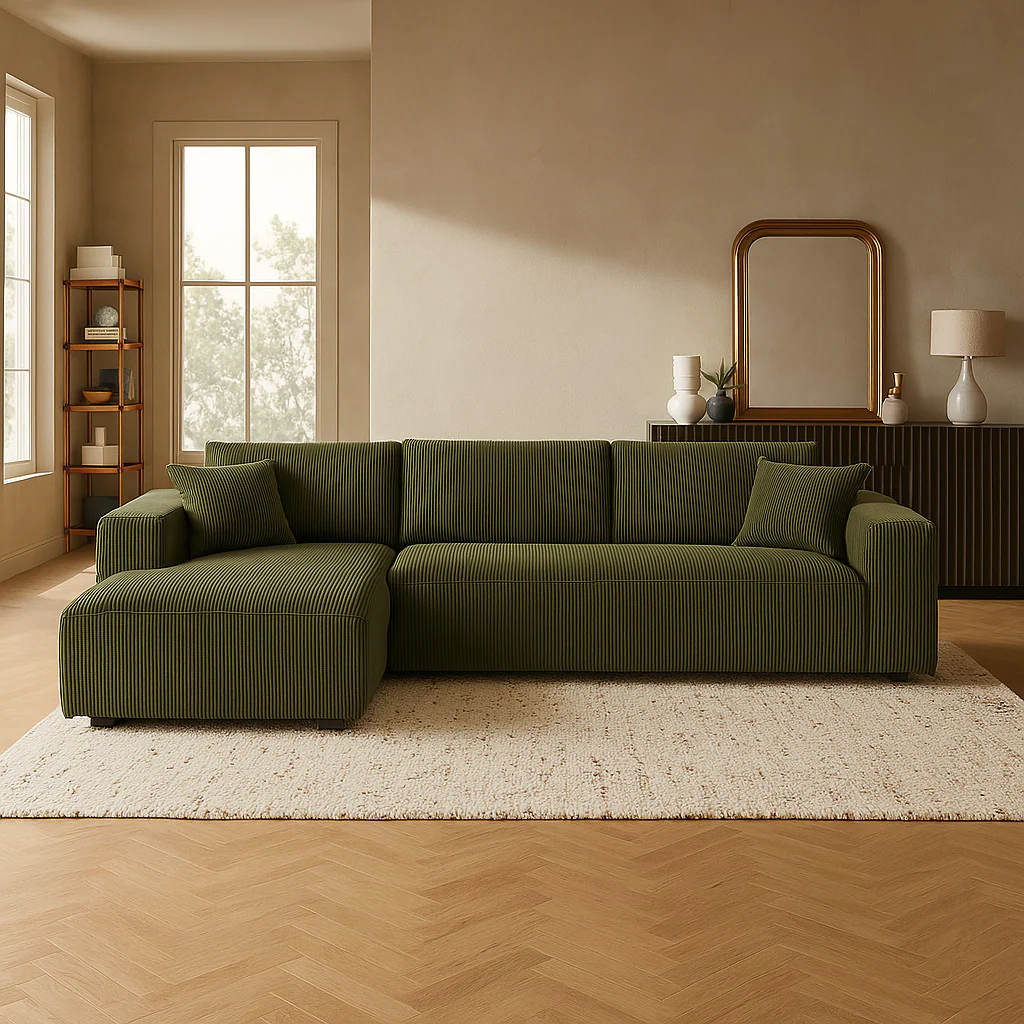 Chenille Velvet Modular Seating