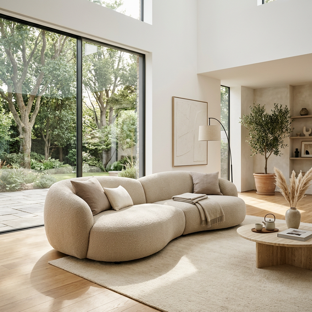 Chenille Velvet Modular Seating